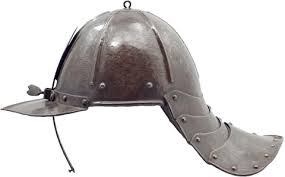 A EUROPEAN LOBSTERTAIL HELMET C.1630-50.