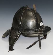 A 20th Century reproduction of a Cromwellian lobster tail ...