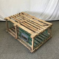 Vintage Solid Wood Flat-Top Lobster Trap – Mimi's Attic Ithaca