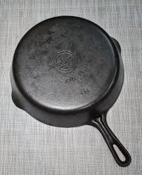 Griswold #7 Grooved Handle PN#701 SBL Cast Iron Skillet - Etsy