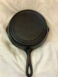 5SK, D 1, Cast Iron Skillet, 3 Notch, Lodge, ca late 1950s ...