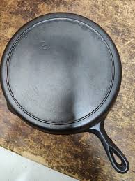 Fully Restored" Lodge CAST IRON #9 Skillet Frying Pan 11 ...