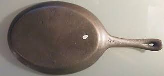 OVAL CAST IRON SKILLET 9.5" X 7" (B7) | eBay