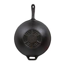 Stansport Pre-Seasoned Cast Iron Wok