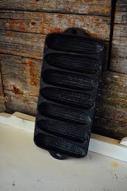 Antique Cast Iron Corn Pan, Cast Iron, Corn Decor ...