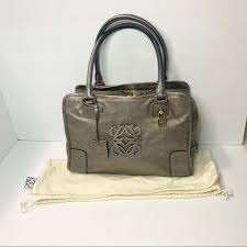 Loewe | Bags | Loewe Amazona Gold Goatskin Handbag | Poshmark