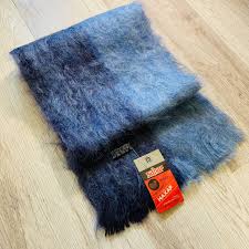 Mohair Scarf Vintage, Made in India, Unused Mohair Shawl ...