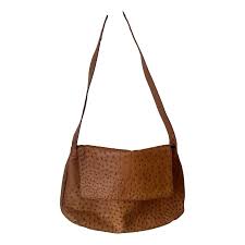 Ostrich handbag Loewe Orange in Ostrich - 55394997