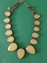 Vintage Graziano CN Gold Tone Statement Necklace Signed. | eBay