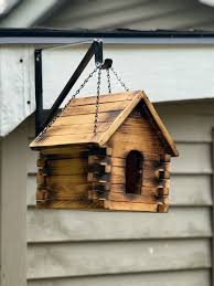 Log Cabin Birdhouse - Etsy