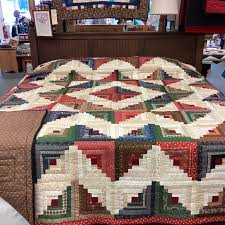 Star of Beauty Queen Size Hand-Stitched Quilt