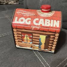 Vintage Log Cabin Syrup Collectors Tin Container 100th Anniversary Metal 1987 | eBay