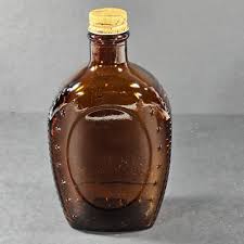 Log Cabin Syrup Statue of Liberty Brown Bottle Vintage | eBay