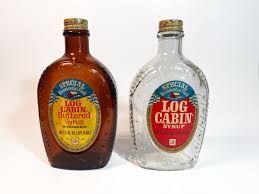 Vintage 1976 Bicentennial Log Cabin Syrup Bottles - Set of 2 ...