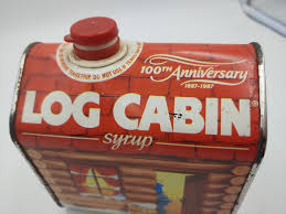 Vintage Log Cabin Syrup 100th Anniversary Tin 1987 | eBay