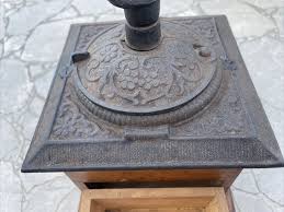 Antique Vintage Wooden Coffee Mill Grinder and 14 similar items