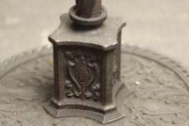 Victorian Horse Motif Bronze Finish Cast Iron Floor Lamp ...