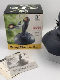 Vintage Logitech Wingman Flight Simulator Joystick 15 Pin ...
