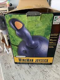 Vintage Logitech Wingman Joystick #3001 for PC & Mac Gaming ...