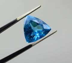 AAA Quality Aquamarine Gemstone 8.90CT Trillion cut 11x11x6mm Aquamarine Ring | eBay