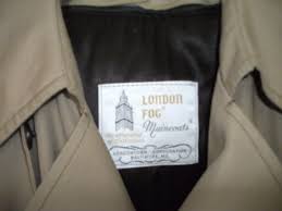 LONDON FOG Mens 42 reg Khaki Tan Trench Coat Belted w Zip ...