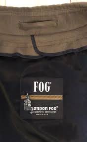 FOG London Fog Trench Coat Men 44 Khaki Brown 90s/Classic ...