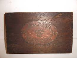 Vintage El Wina Moderna Rothschild Mahogany Wood Cigar ...