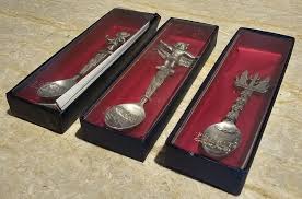 Fort Pewter Spoon Arizona Southwest collection lot of 3 | eBay