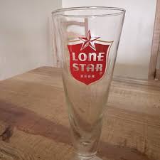 lone star beer | Dining | Lone Star Beer Glass Pub Beer Glass Used For Display National Beer Of Texas | Poshmark