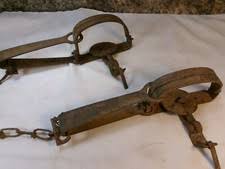 Animal Leg Traps In Vintage Hunting Traps | eBay