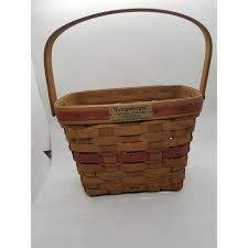 Longaberger Christmas Collection 1989 Edition Holiday Memorial Basket | Chairish