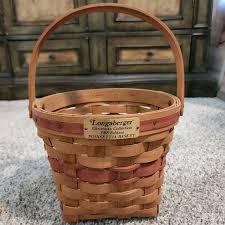 Longaberger | Accents | Longaberger 988 Poinsettia Basket | Poshmark
