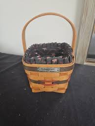 Longaberger 1993 Inaugural Basket & Linerand Protector | eBay