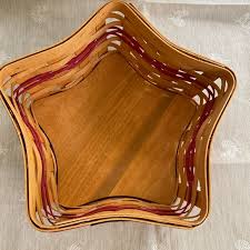 Longaberger | Holiday | Longaberger Red Shining Star Basket | Poshmark