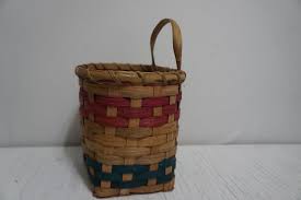 Vintage Cottagecore Wall Hanging Basket - Etsy