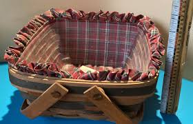 1993 Longaberger Collection Bayberry Basket With Liner & Protector | eBay