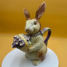 Longaberger | Holiday | Longaberger Bunny Rabbit Teapot ...