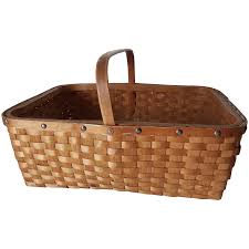 Antique Primitive Hand Made Basket, Country, Folk Art. For ...