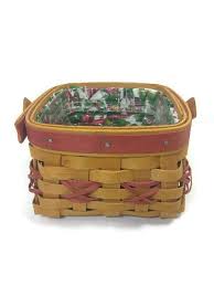 2000 Longaberger Christmas Collection Let It Snow Tree ...