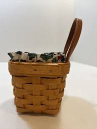 1997 Longaberger WB Chives Booking Basket with protector ...