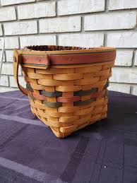 Longaberger Maple Leaf Basket Shades of Autumn 1996 ...