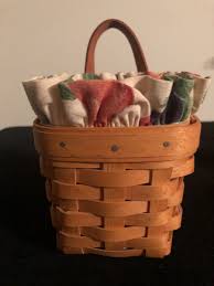 Longaberger Chives Booking Basket Set - Fruit Medley | eBay