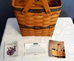 Vintage 1996 Longaberger Collectors' Club Membership Basket - Etsy