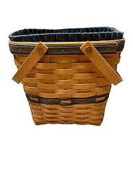 Longaberger Collectors Club Membership Basket 2000 with Cloth Insert | eBay