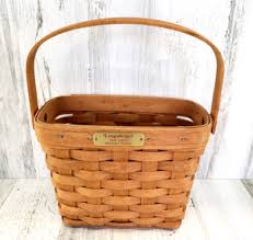 VINTAGE 1992 Edition Longaberger Dresden Basket With LONGABERGER Signature USA | eBay