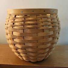 Longaberger | Accents | Longaberger Jw Collection Miniature Market Basket | Poshmark