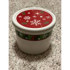 Longaberger Bluster the Snowman Christmas Crock w/Lid ...