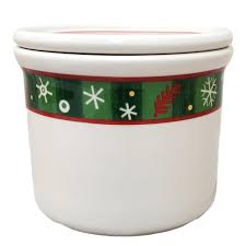 LONGABERGER Holiday Pattern One Pint Crock | Mercari