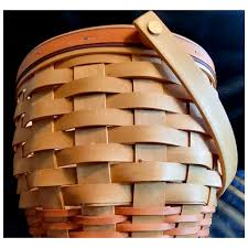 Longaberger 1995 Large Pumpkin Basket - Vintage. For Sale at Ruby Lane