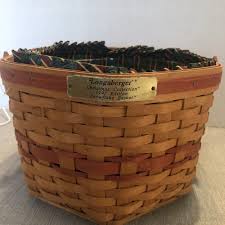 Longaberger Christmas Collection 1997 Snowflake Basket ...